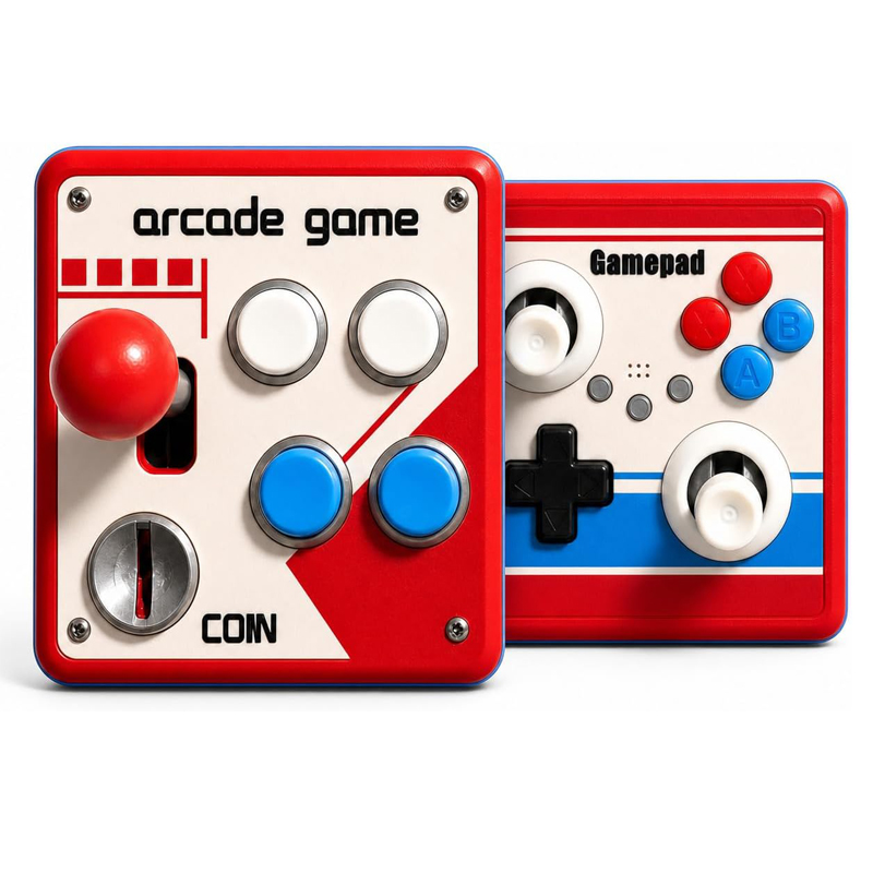 Gaming Retro Arcade - 드릴 없이 설치 가능한 라이트 스위치