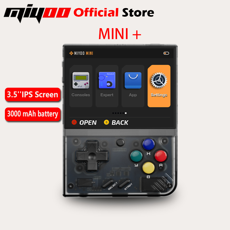 Retro Gaming Emulator Console - MIYOO 미니 플러스 휴대용 레트로 핸드