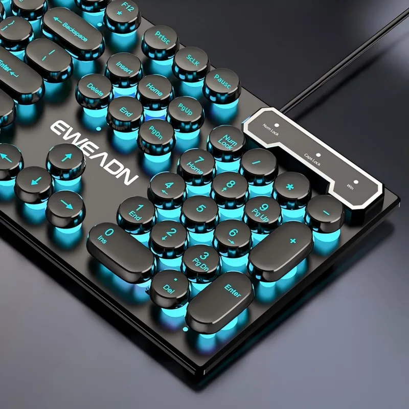 레트로 펑크 기계식 느낌 키보드 마우스 세트 유선 무선 - Mouse Gaming Retro 리뷰 및 가격