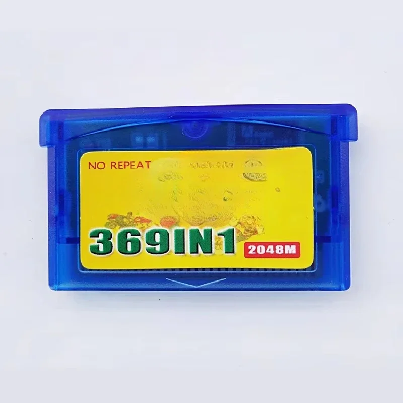 369 in 1 GBA 게임 카트리지 32비트 레트로  - Retro Gaming Gif 리뷰 및 가격