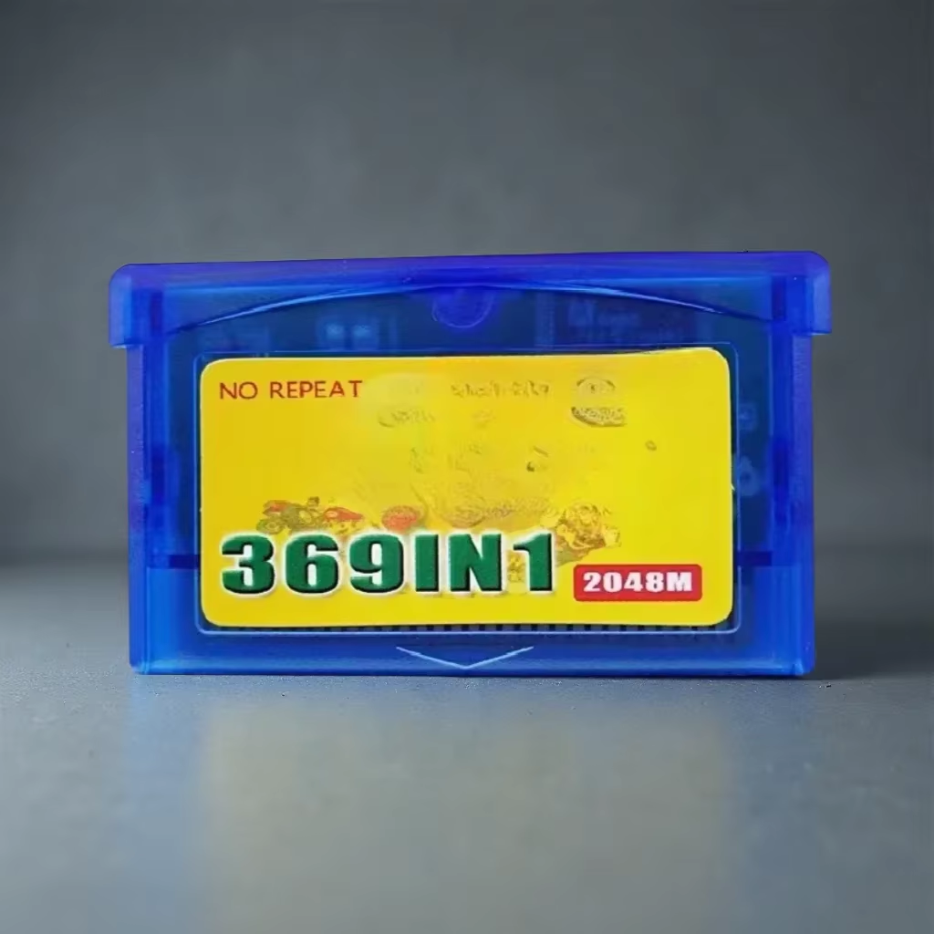369 in 1 GBA 게임 카트리지 32비트 레트로  - Retro Gaming Gif 리뷰 및 가격