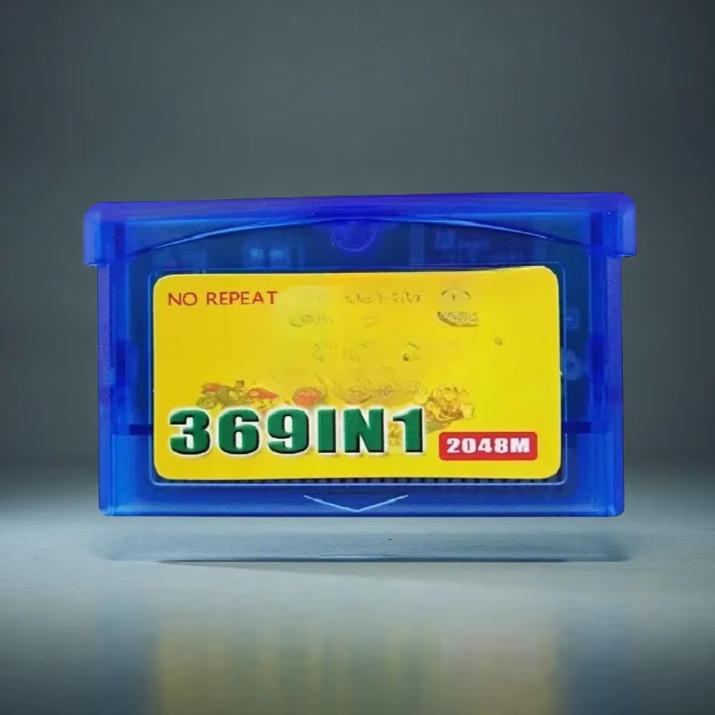 369 in 1 GBA 게임 카트리지 32비트 레트로  - Retro Gaming Gif 리뷰 및 가격