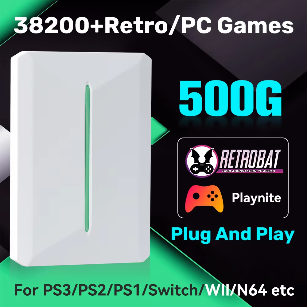 JMachen PR500G 레트로 게임 하드 드라이브( - Retro Gaming Ps2 리뷰 및 가격