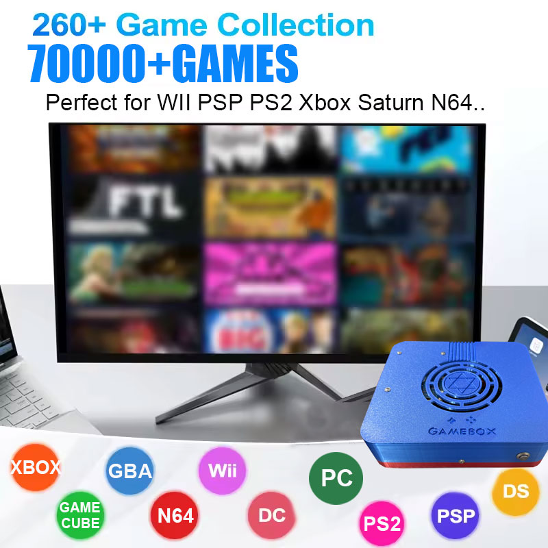 GD10 듀얼 시스템 레트로 게임 콘솔 I3-3110M - Retro Gaming Ps2 리뷰 및 가격