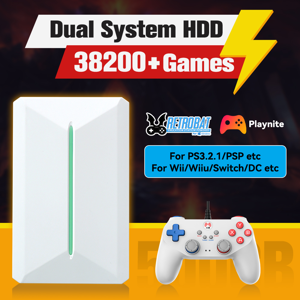 Retrobat&Playnite 시스템 HDD 레트로  - Retro Gaming Ps2 리뷰 및 가격