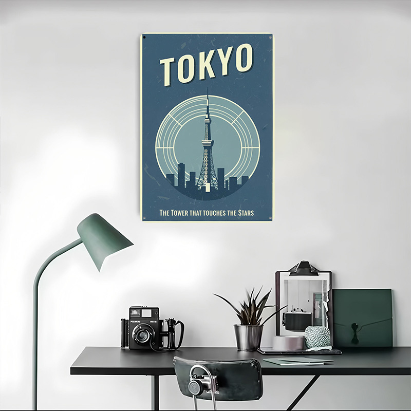 도쿄 타워 빈티지 여행 프린트 포스터 맞춤형 레트로 벽 - Retro Gaming Tokyo 리뷰 및 가격