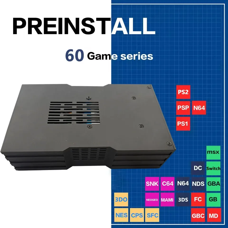 슈퍼 게임 콘솔 X 킹 8G 램 500G 게이밍 SSD - Retro Gaming Emulator Console 리뷰 및 가격