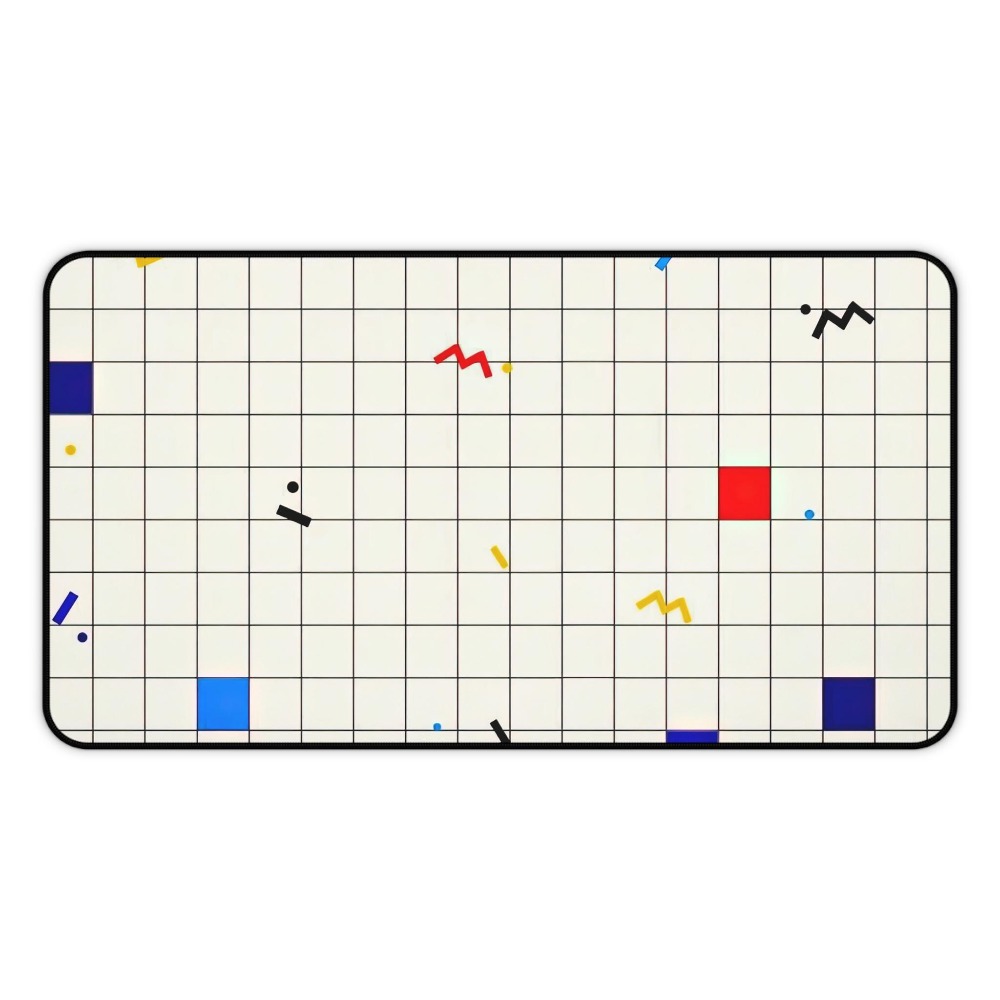 레트로 기하학적 그리드 데스크 매트 마우스 패드 멤피스 - Mouse Gaming Retro 리뷰 및 가격