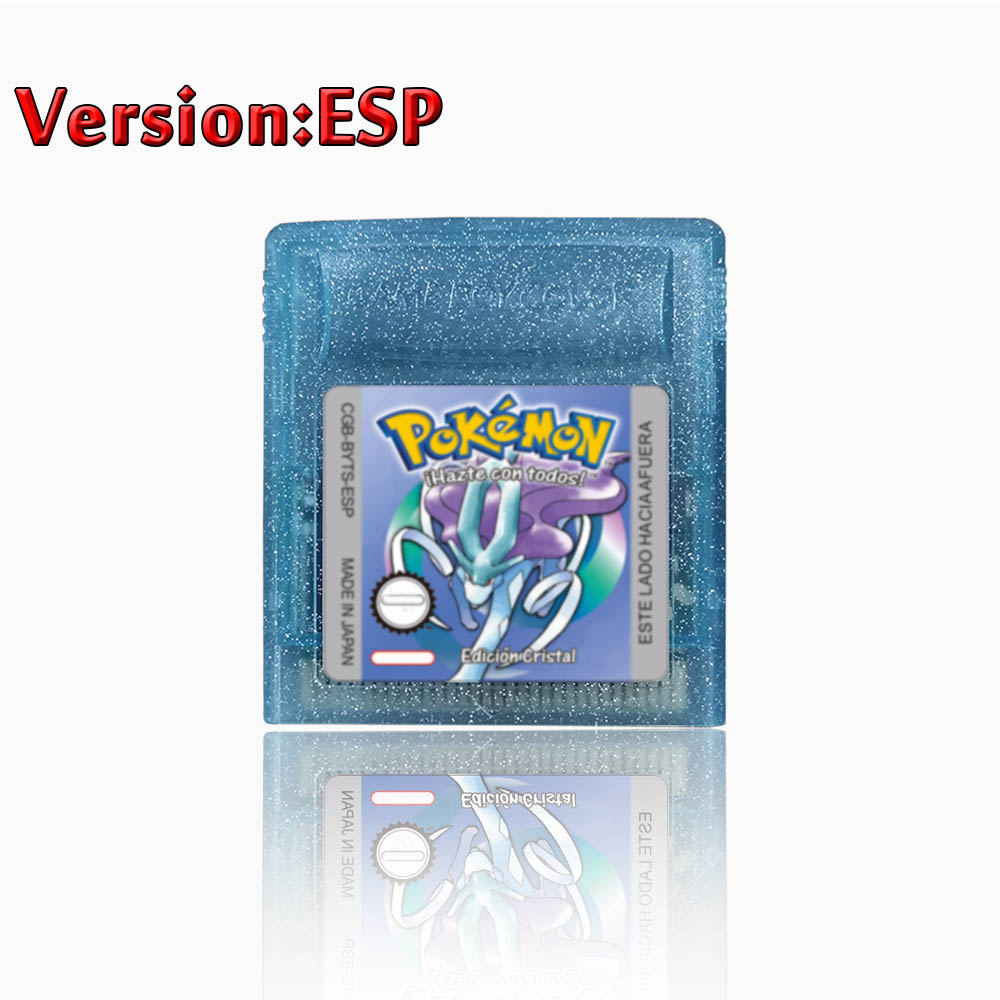 GBC 포켓몬 16비트 게임 카트리지 세트 다양한 색상 - Retro Gaming Gif 리뷰 및 가격