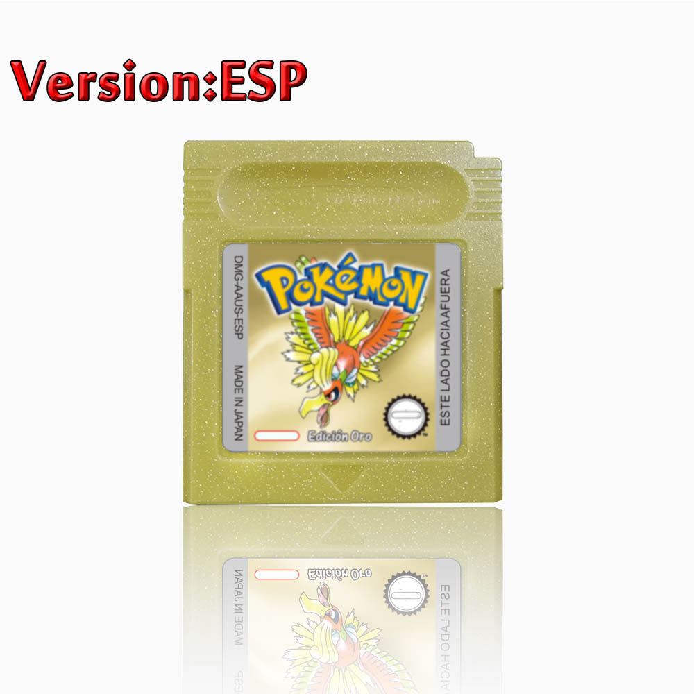 GBC 포켓몬 16비트 게임 카트리지 세트 다양한 색상 - Retro Gaming Gif 리뷰 및 가격